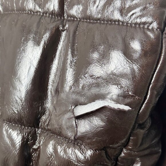 REMAIN BIRGER CHRISTENSEN Gia double-breasted quilted leather coat - Picture 12 of 13